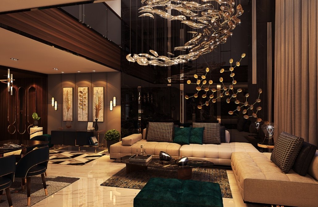 Luxury Living Room Interior Design Ludhiana